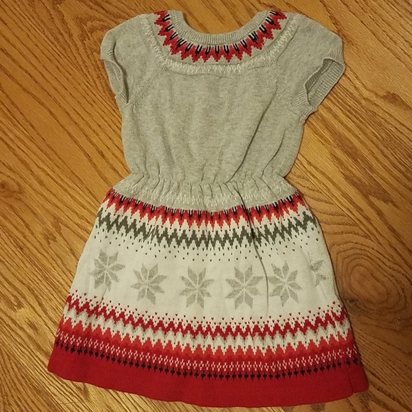 Gymboree Snowflake Sweater Dress - 18-24 month - Picture 5 of 5